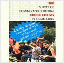 Online survey of choice cyclists in India