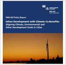 International Conference on Urban Development with Climate Co-Benefits