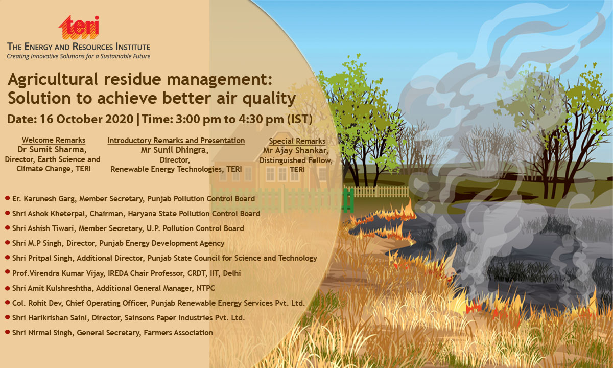 Agriculture residue management
