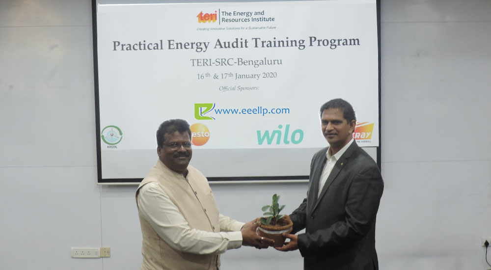 Practical energy audit training programme