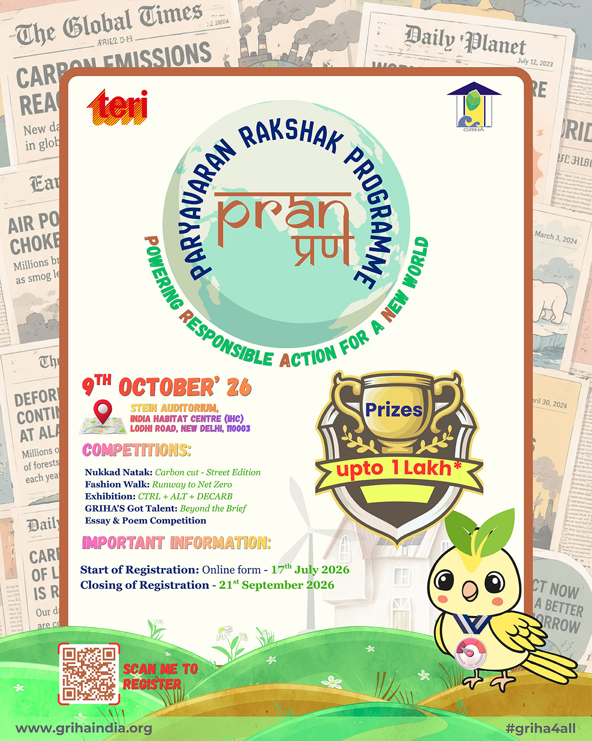 Paryavaran Rakshak Programme &mdash; P.R.A.N