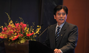 Gao Guangsheng (Director General, Department for Climate Change, National Development and Reform Commission) at project event, May 2012
