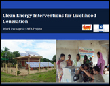 Clean Energy Interventions for Livelihood Generation