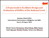 Tracking Progress and MRV for Greenhouse Gas Emission Reductions