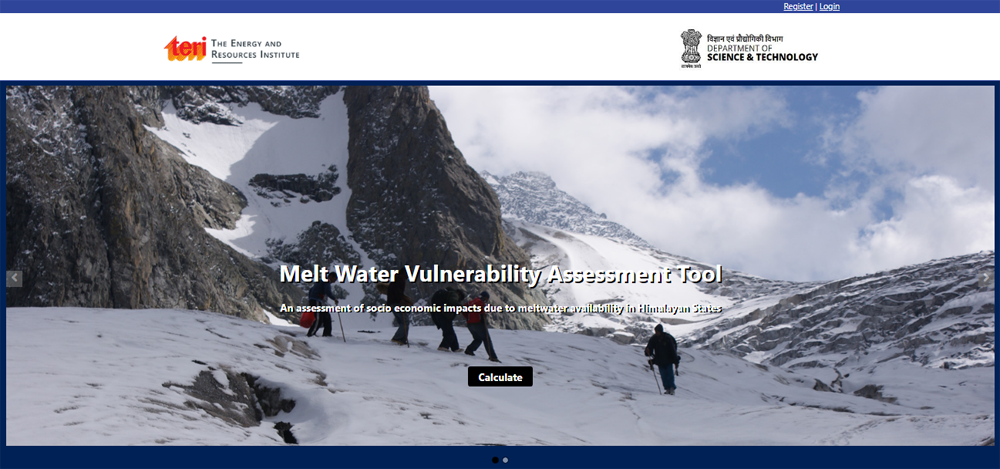 Melt Water Vulnerability Index 