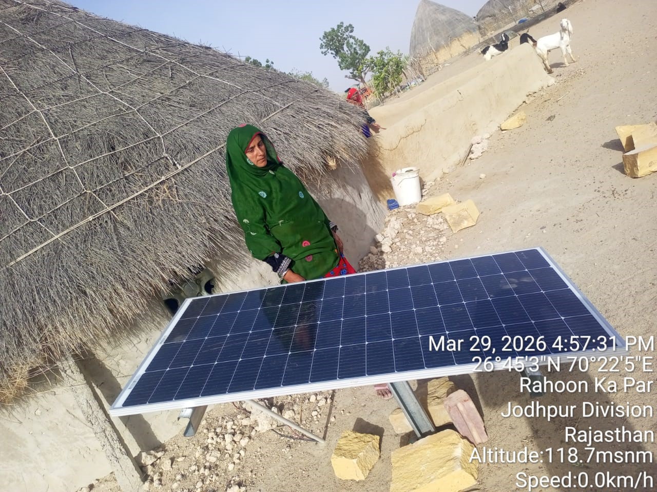 Solarization of Dhani
