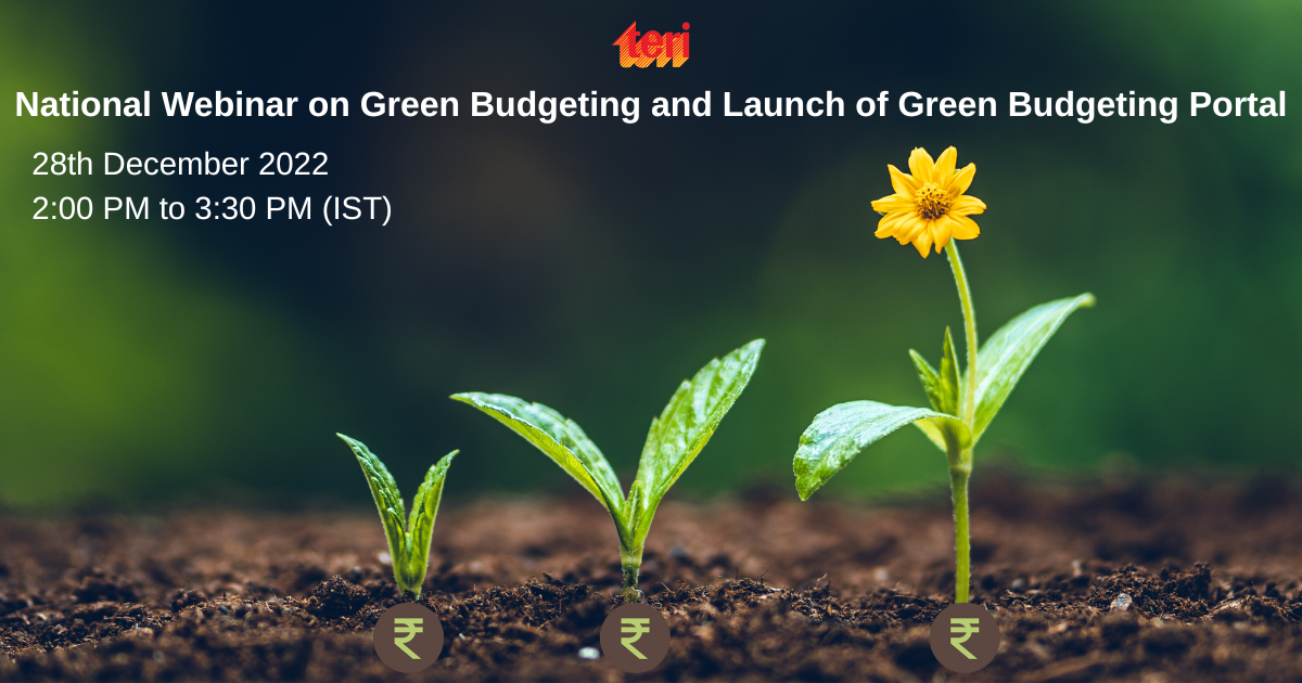 National Webinar on Green Budgeting