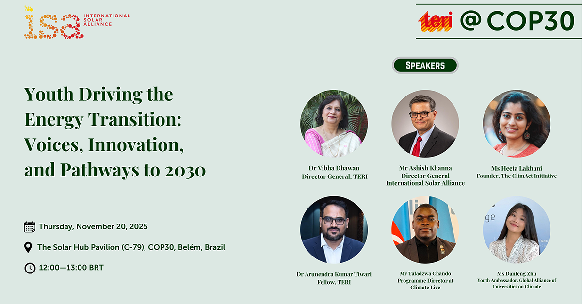 Youth Driving the Energy Transition: Voices, Innovation, and Pathways ...