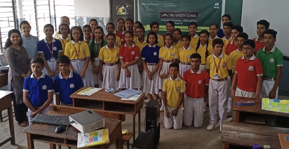 The Green School - Advancing a Step Towards Sustainable Behaviour | TERI