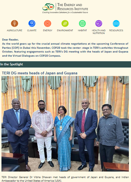 TERI Newsletters