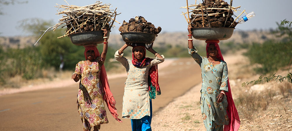 Relying on biomass fuel for cooking not only exposes women to the health risks of indoor air pollution but also to the daily drudgery of procuring firewood or cow dung